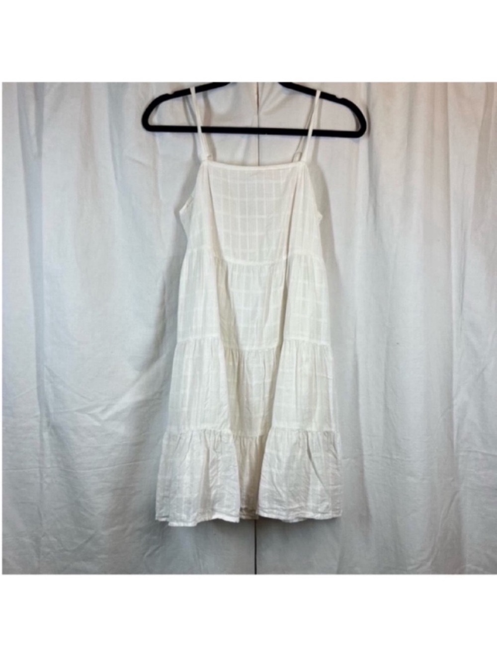 Old navy 100% cotton romantic prairie Cottagecore flowy tiered sundress